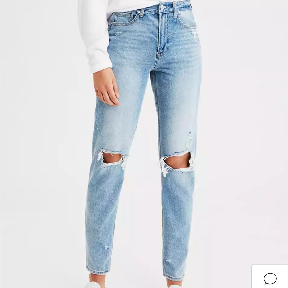 American eagle mom jeans